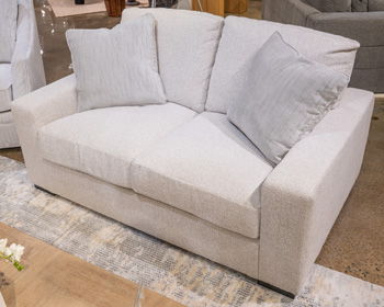 Conlee-Pike - Loveseat - Linen - Stylish Home Furniture