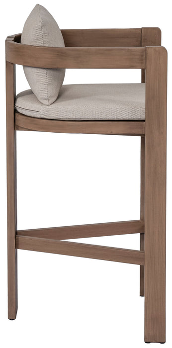 Newport - Water Resistant Fabric Upholstered Outdoor Patio Bar Stool