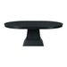 Maddox - Oval Dining Table - Black - Stylish Home Furniture