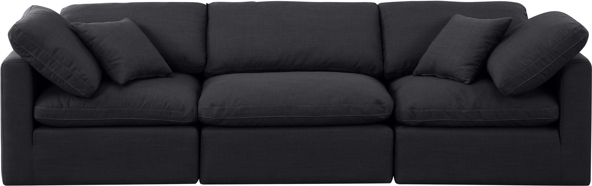 Indulge - Linen 3 Seat Modular Sofa
