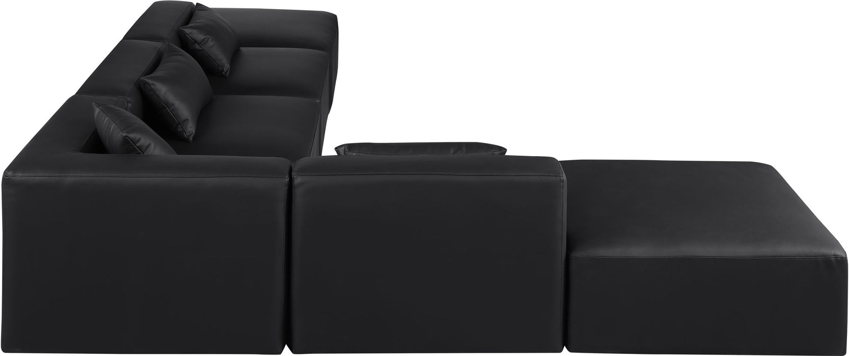 Cube - 6 Piece Modular Corner Armless Sectional
