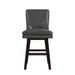 Villanova - Swivel PU Counter Stool (Set of 2) - Stylish Home Furniture