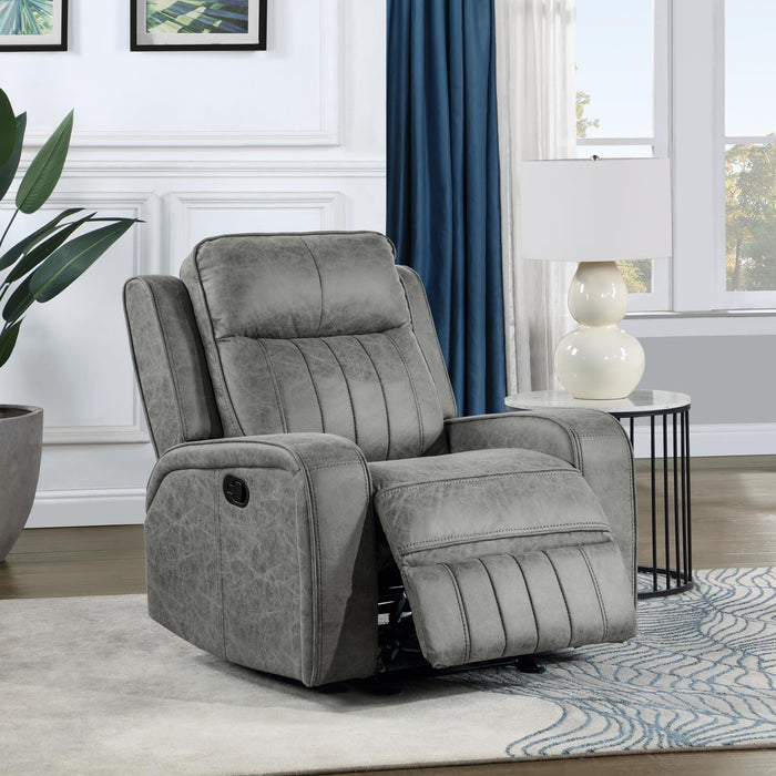 U172 - Motion Glider Recliner - Gray