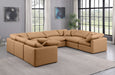 Indulge - Faux Leather 8 Piece Modular Sectional - Stylish Home Furniture