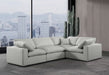 Comfy - 4 Piece Linen Fabric Modular Sectional - Stylish Home Furniture