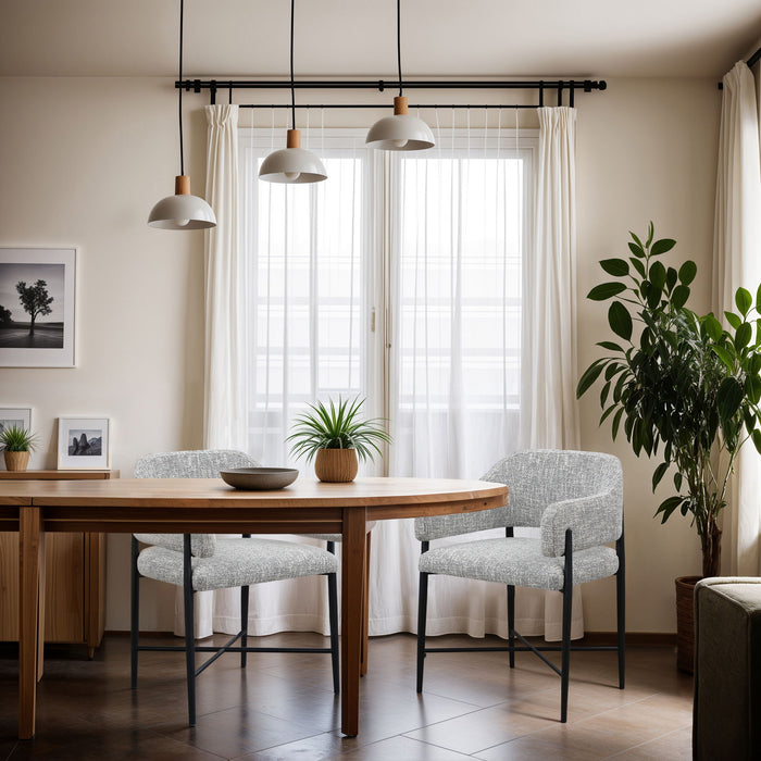 Dame - Fabric Upholstered Dining Chair (Set of 2)