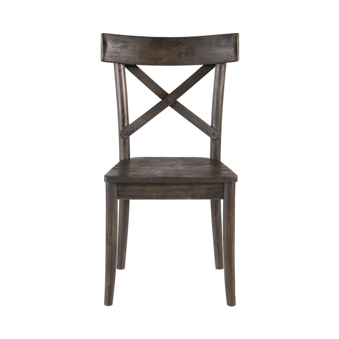 Coronado - Wooden Side Chair (Set of 2) - Dark Brown - Stylish Home Furniture