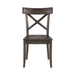 Coronado - Wooden Side Chair (Set of 2) - Dark Brown - Stylish Home Furniture