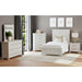 Canterbury - Twin Panel 5 Piece Bedroom Set - Ivory - Stylish Home Furniture