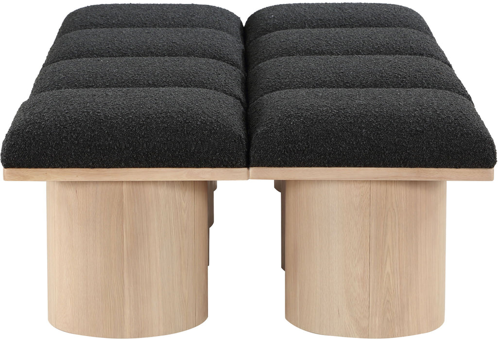 Pavilion - 8 Piece Modular Bench With Natural Base