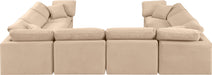 Indulge - Velvet 8 Piece Modular Sectional - Stylish Home Furniture