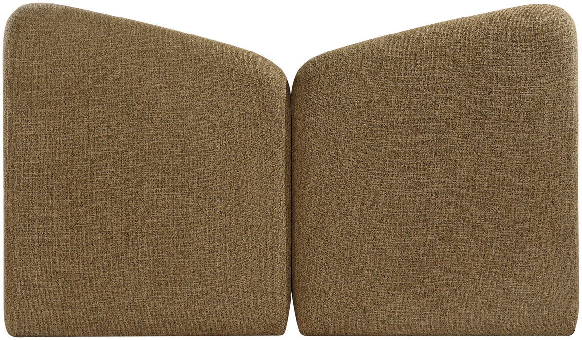 Elowen - Chenille Fabric Upholstered Bed