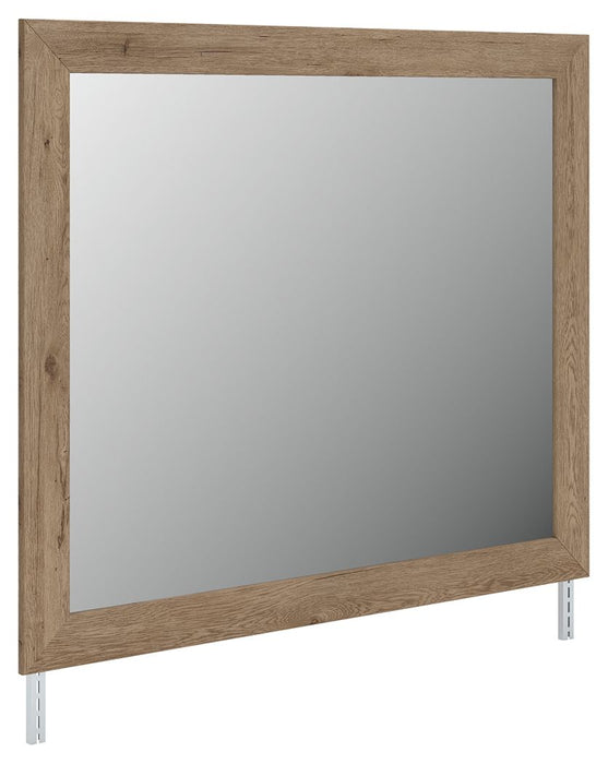 Oliandon - Bedroom Mirror - Light Brown - Stylish Home Furniture