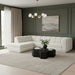 Modari - Sectional - Cream - Stylish Home Furniture