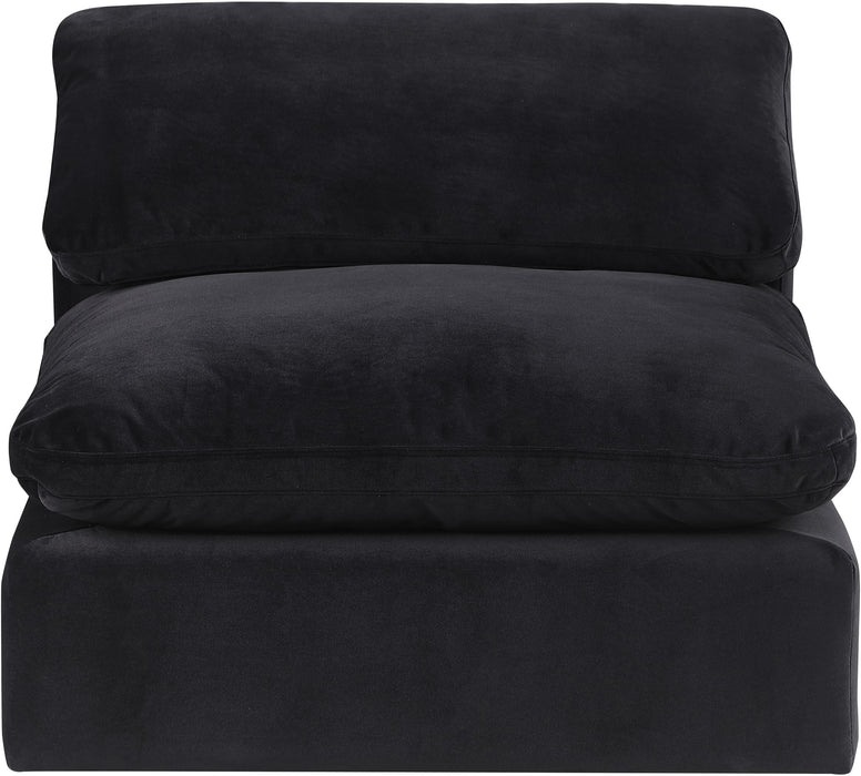 Comfy - Velvet Armless Chair