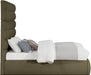 Adam - Boucle Fabric Bed With 70.5" Headboard - Stylish Home Furniture
