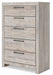 Broachmyn - Five Drawer Chest - Stylish Home Furniture