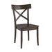 Coronado - Wooden Side Chair (Set of 2) - Dark Brown - Stylish Home Furniture