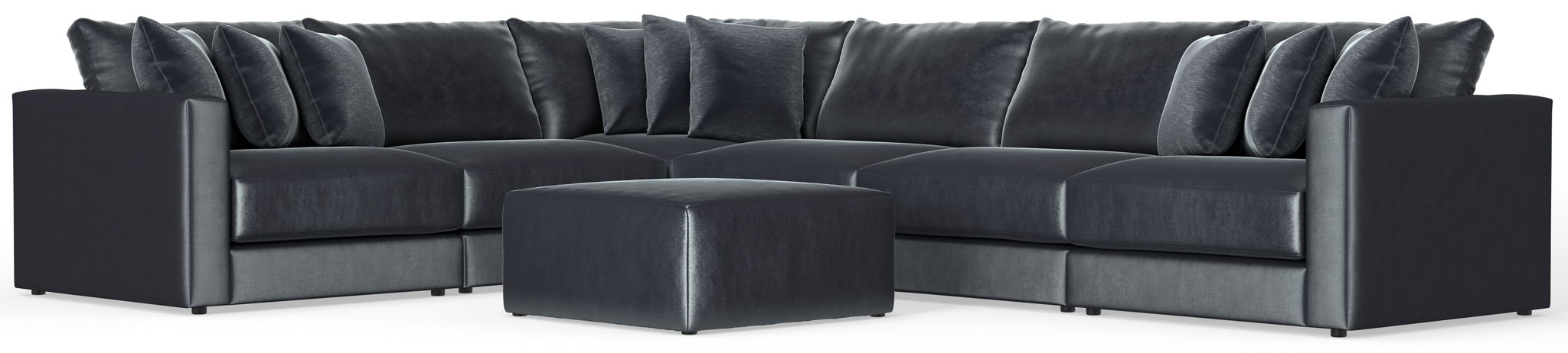 Remington - Modular Sofa And Cocktail Ottoman