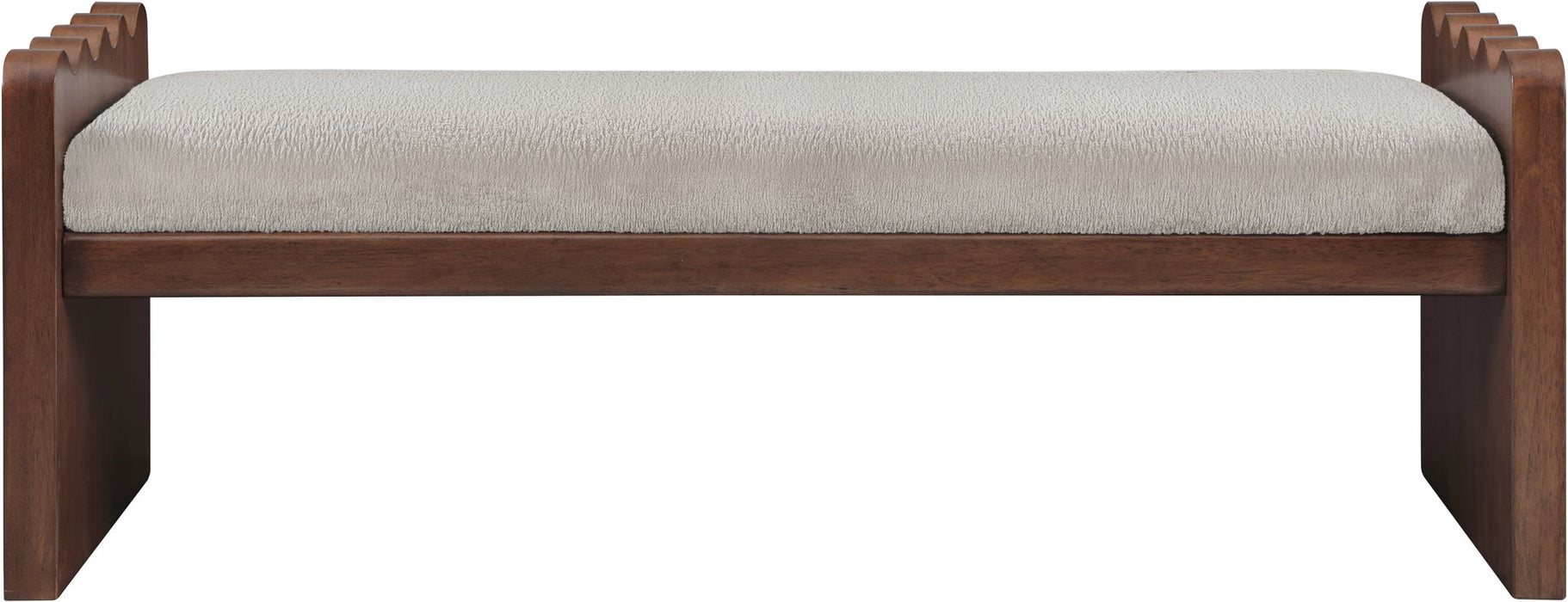Sonia - Bench With Brown Base