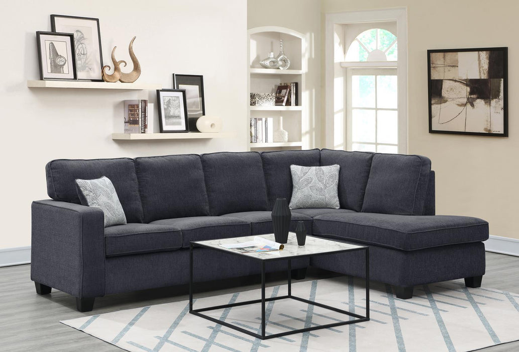 U310 - 2 Piece Sectional - Slate Gray