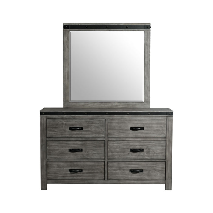 Wade - Youth 6-Drawer Dresser - Stylish Home Furniture