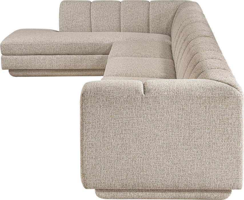Modari - Sectional - Beige - Stylish Home Furniture