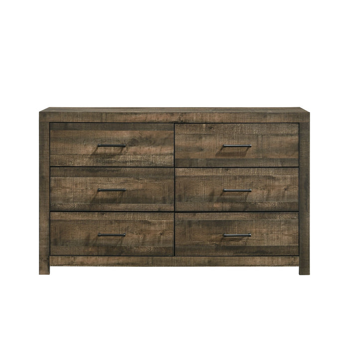 Bailey - 6-Drawer Dresser - Stylish Home Furniture