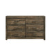 Bailey - 6-Drawer Dresser - Stylish Home Furniture