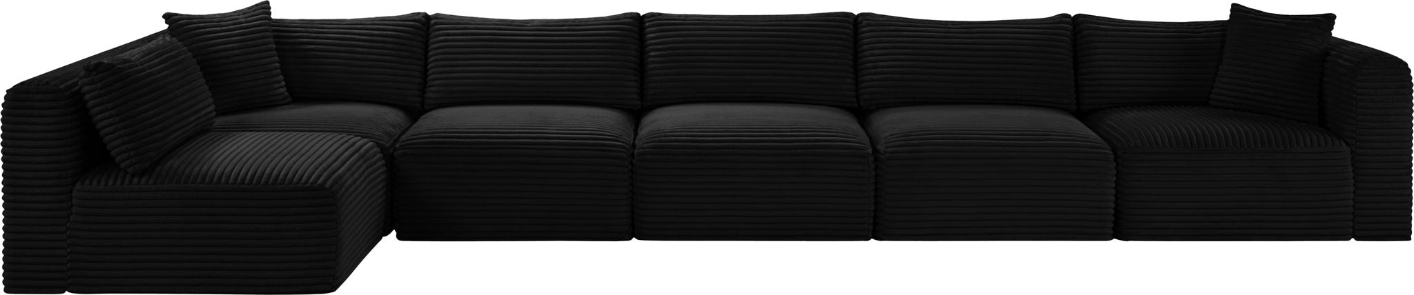 Shaggy - 6 Piece Modular Sectional