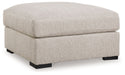 Ballyton - Oversized Accent Ottoman - Sand - Stylish Home Furniture
