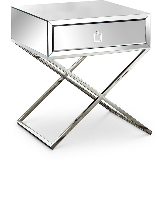 Lynn - Side Table - Chrome