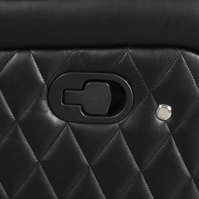 U126 - LED Reclining Chair - Black