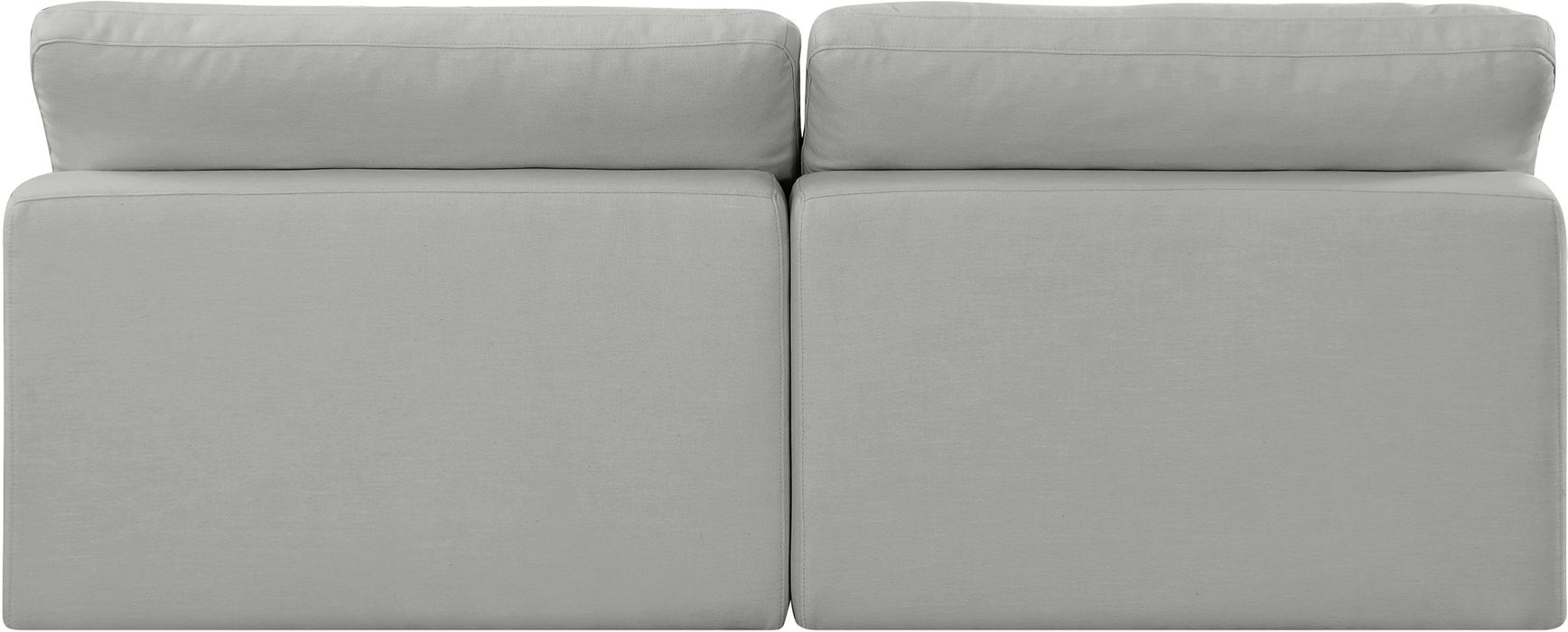 Comfy - Linen Modular Armless Sofa 2 Seats