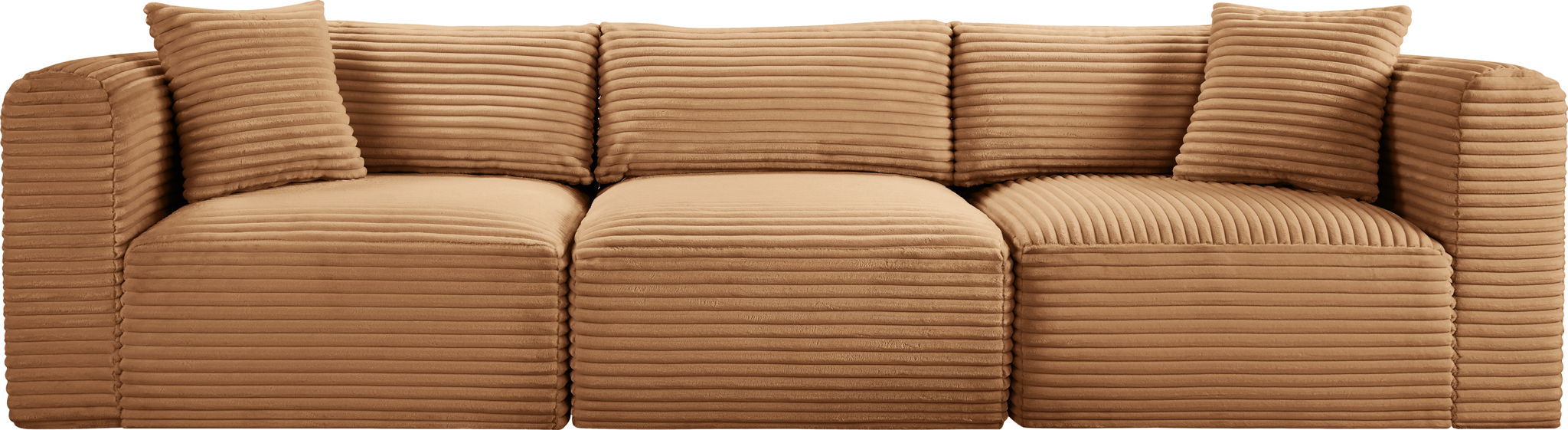 Shaggy - Fabric 3 Seat Modular Sofa
