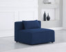 Cube - Linen Armless Chair - Stylish Home Furniture