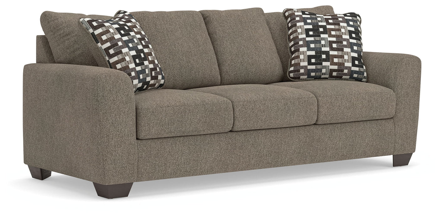 Triston-Peaks - Queen Sofa Sleeper - Suede - Stylish Home Furniture