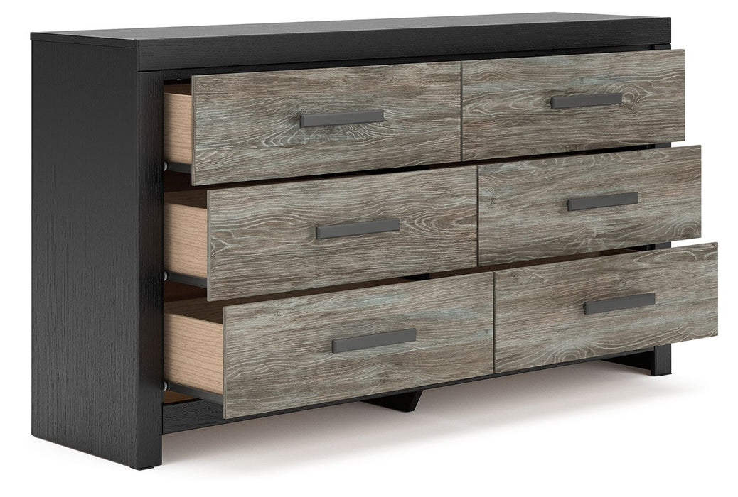 Broachmyn - Six Drawer Dresser - Stylish Home Furniture