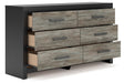 Broachmyn - Six Drawer Dresser - Stylish Home Furniture