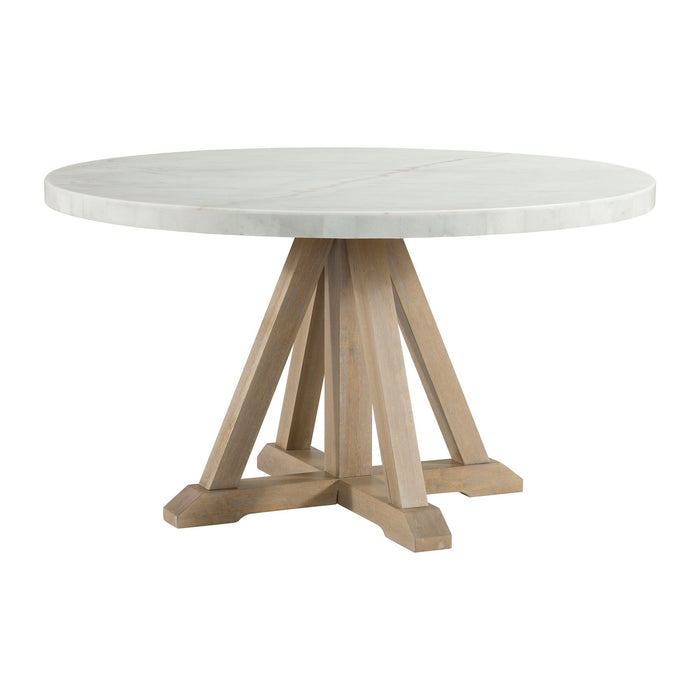 Lakeview - Round Dining Table - White - Stylish Home Furniture