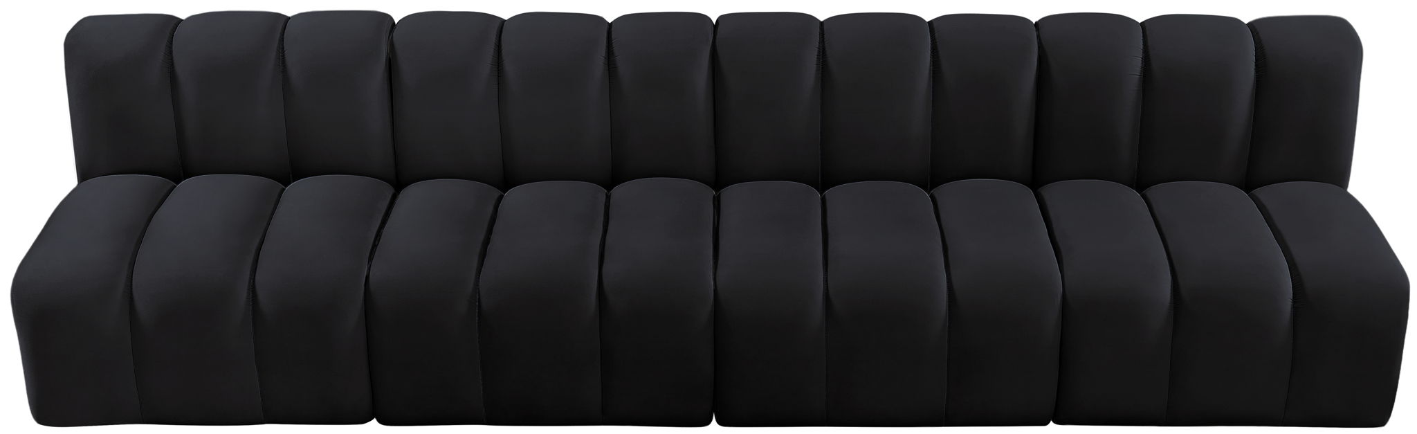 Arc - Velvet 4 Seats Modular Sofa
