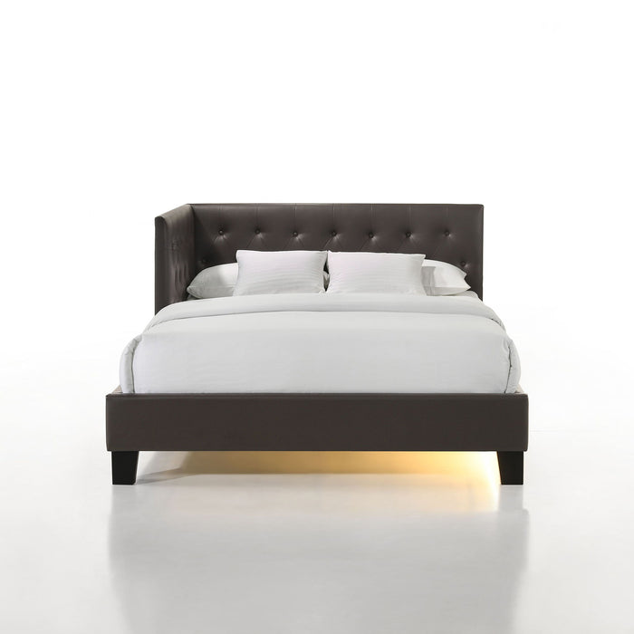Julesburg - Corner PU Bed - Stylish Home Furniture