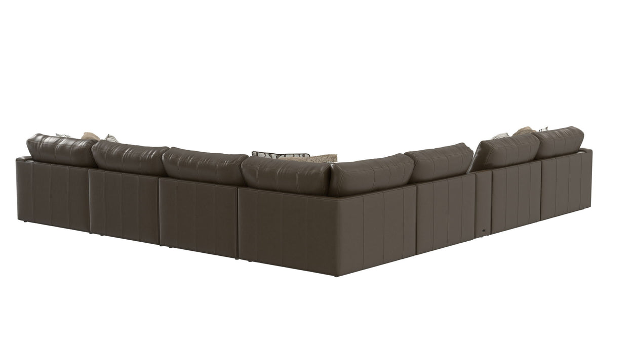 Siena - Modular Sectional And Cocktail Ottoman - Stylish Home Furniture
