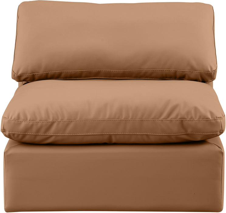 Indulge - Faux Leather Armless Chair - Stylish Home Furniture