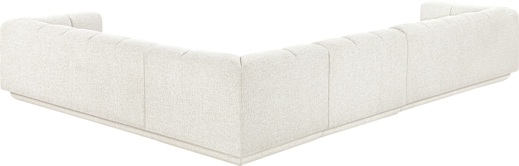 Modari - Sectional - Cream - Stylish Home Furniture