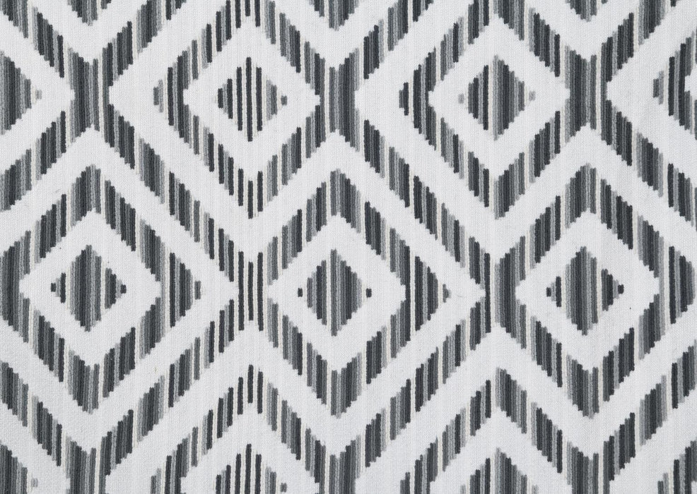 U247 - Corduroy 3 Piece Sectional - Black