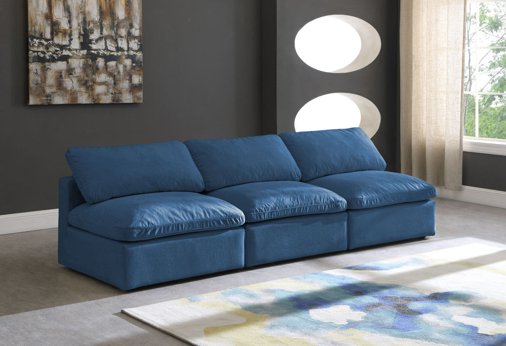 Plush - Modular Armless 3 Seat Sofa
