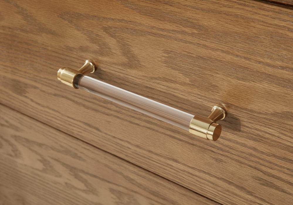 B095 - Nightstand - Warm Brown