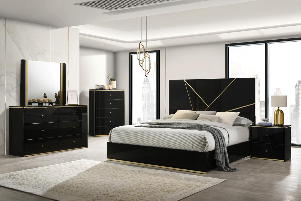 B120 - Dresser - Black - Stylish Home Furniture