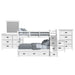Hampton Kids - Bunk With Staircase And Trundle Bedroom Set - Stylish Home Furniture